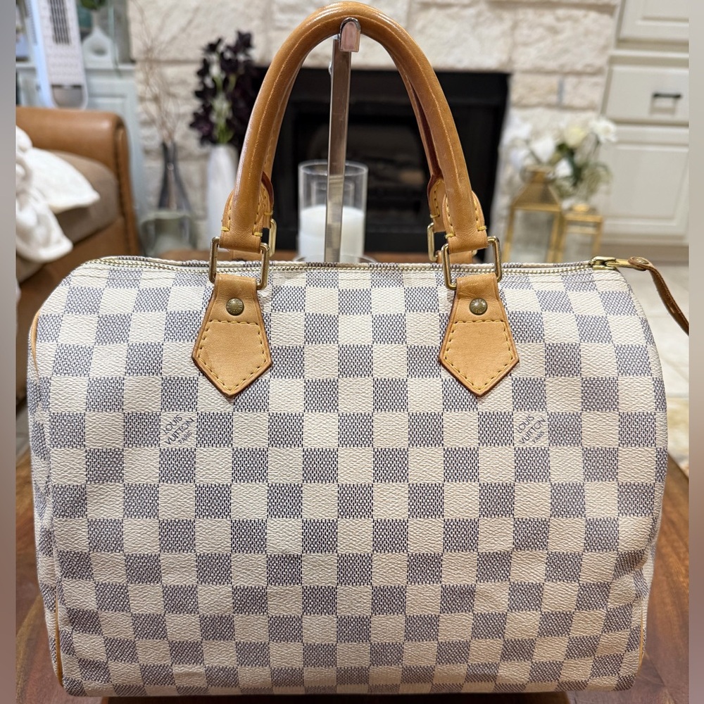 🅰️uth Louis Vuitton Speedy 30 Azur